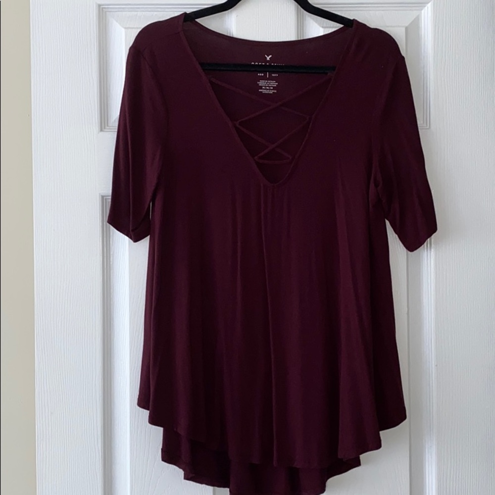 Burgundy Top